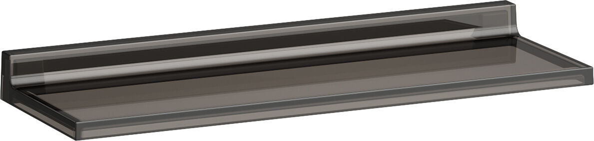 LAUFEN Kartell étagère H3853300850001 450x155x40mm, gris fumé