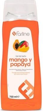 Farline gel de Baño Mango y Papaya 750 ml