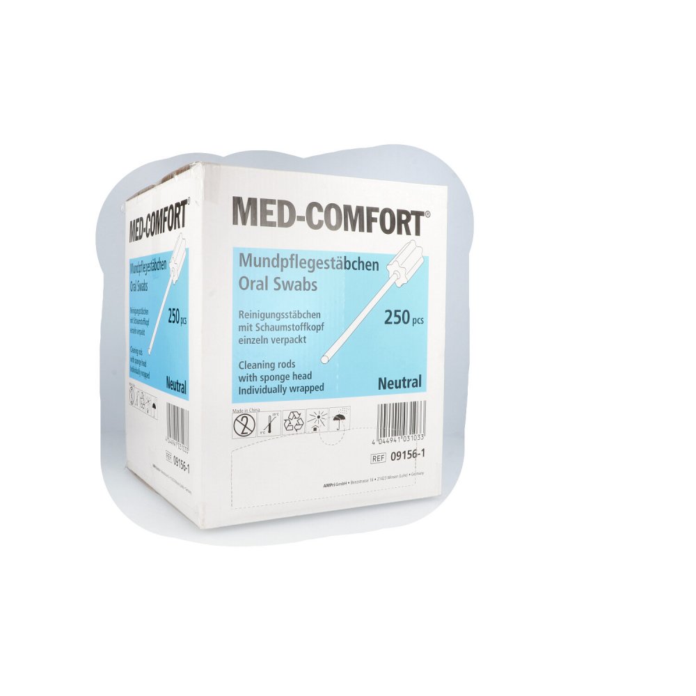 Dr. Junghans Medical GmbH Mundpflegestäbchen Schaumstoff neutral 07574520