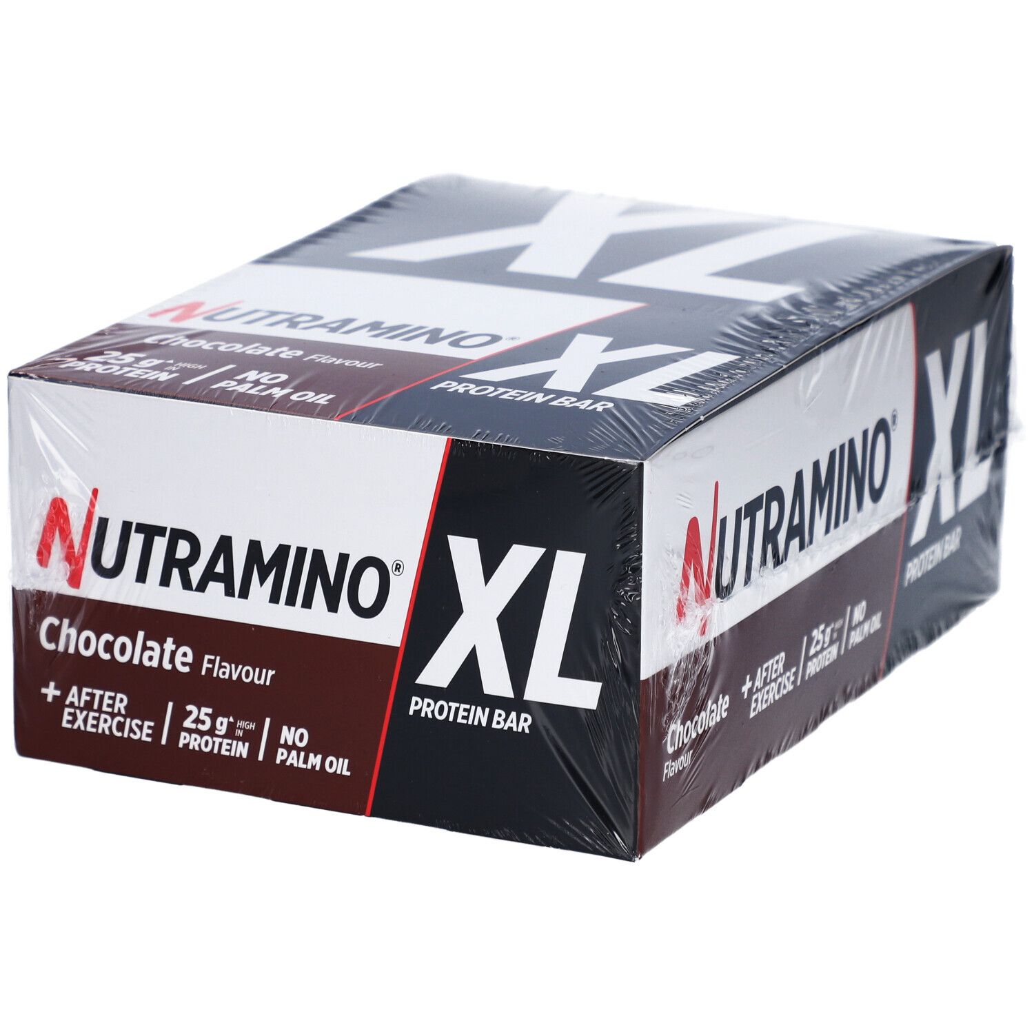 Nutramino XL Protein Bar 74G Double Chocolate 16x74 g Riegel