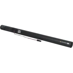 Showgear Electric Confetti Cannon Pro 80 cm, gelb, feuerhemmend und biologisch abbaubar