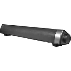 Megasat Soundbar I (12 W, Stereo), Soundbar, Schwarz