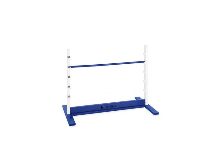 Pinolino Hindernisparcour Hoppe, Blau, Holz, Tanne, 92x67x50 cm, Europäischer Sicherheitsstandard, Freizeit & Co, Gartenspielzeug, Sonstiges Gartenspielzeug