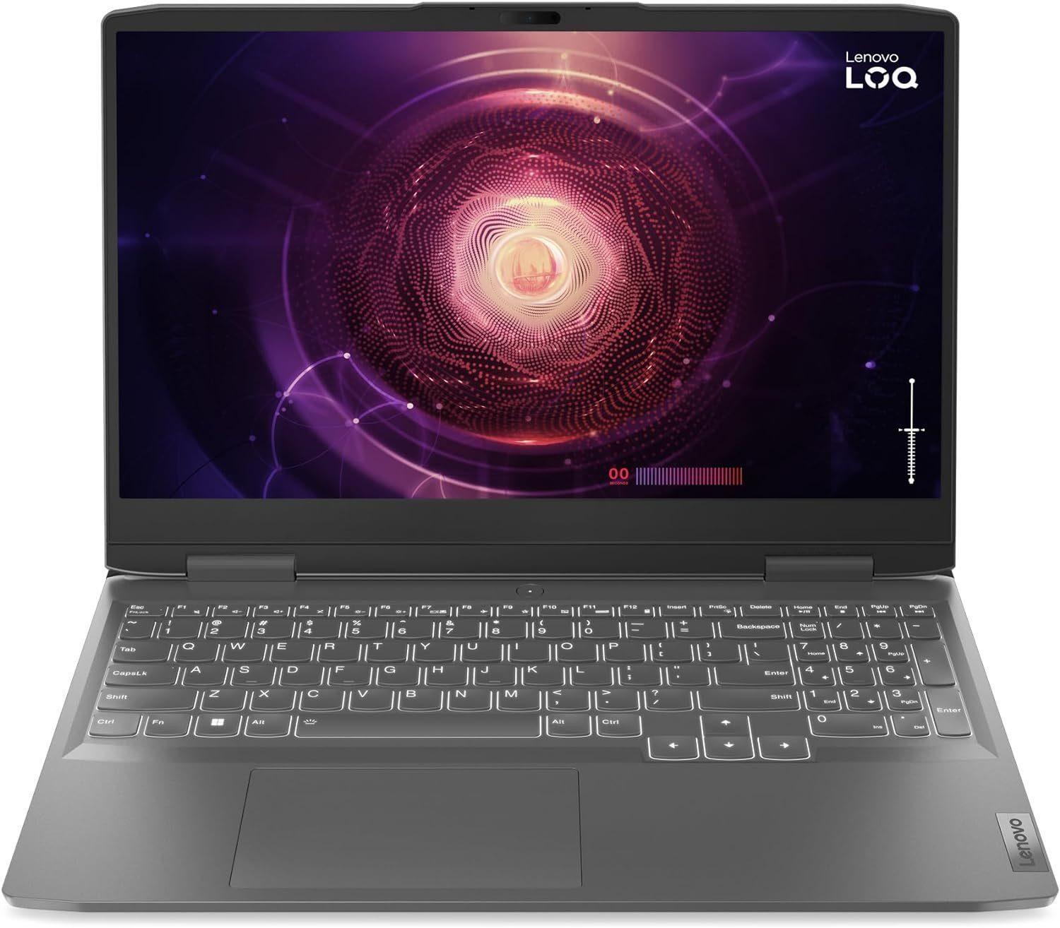 Lenovo Gaming Laptop 15,6,Ryzen 5,16GB RAM,512GB SSD, GeForce RTX3050 Gaming-Notebook (39,60 cm/15.6 Zoll, AMD Ryzen 5, RTX 3050, 512 GB SSD)