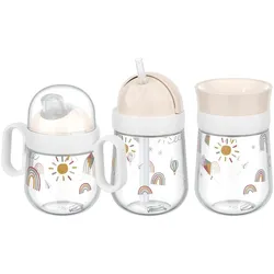 Mepal, Kindergeschirr + Kinderbesteck, Mio Trinklernbecher-Set