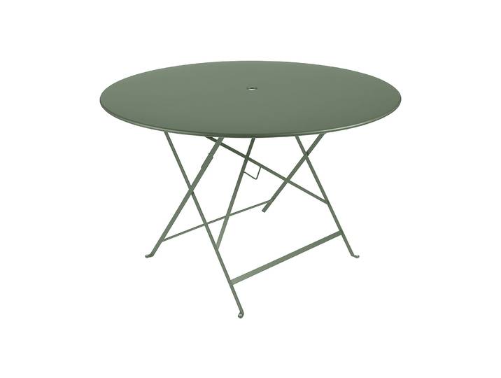 Fermob - Table ronde Bistro - Vert - Acier peint - Designer Frédéric Sofia