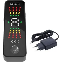 D'Addario Daddario PW-CT-23 Pedal Tuner Plus mit Netzteil, Stimmgerät