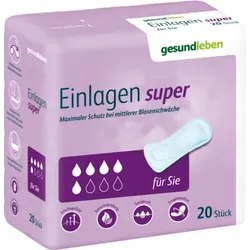 GESUND LEBEN Einlagen super 20 St