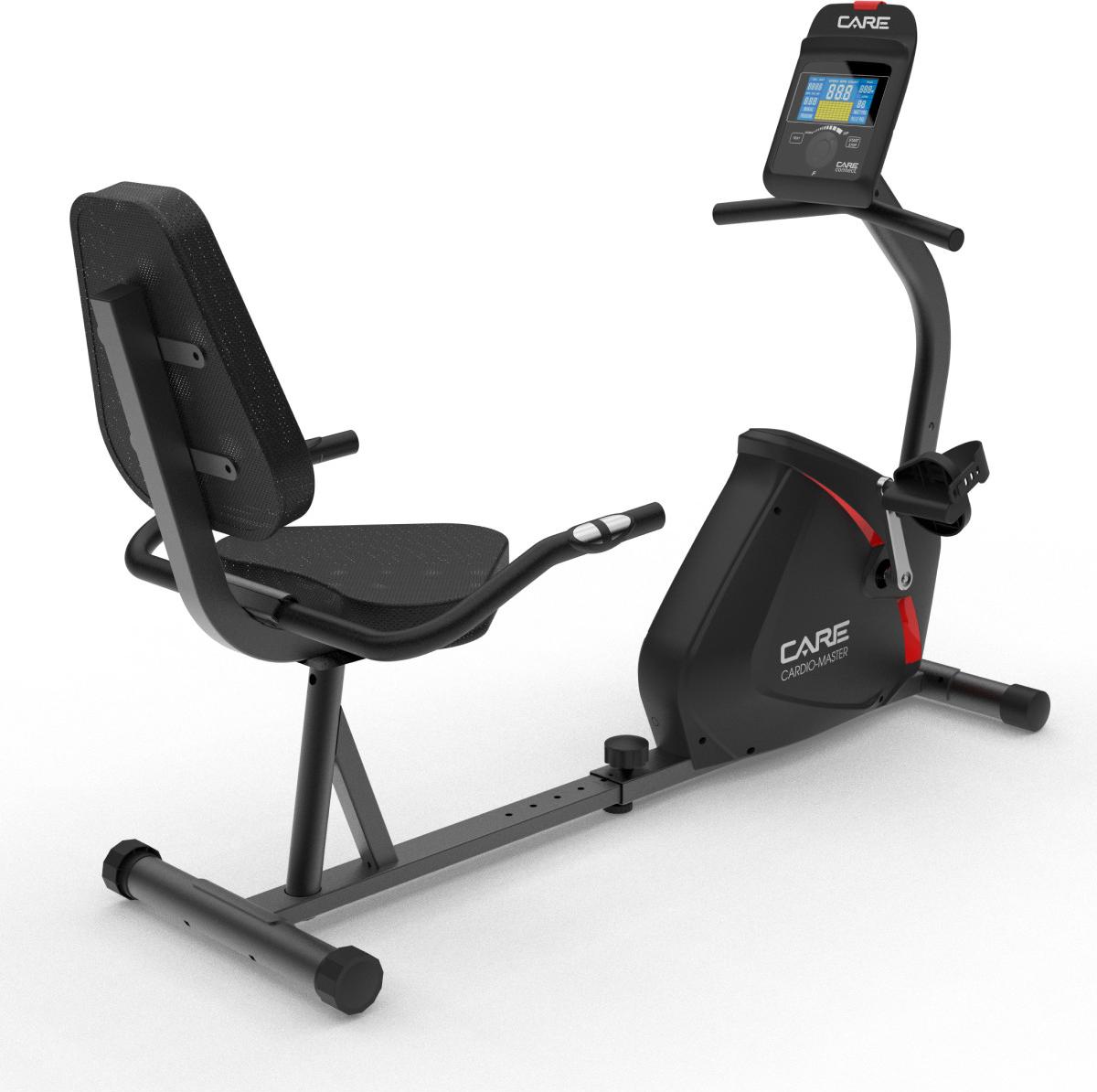 Care Fitness CARDIO MASTER, Schwarz, Magnetischer Fahrradtrainer