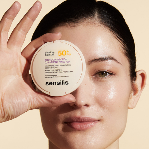 Sensilis Photocorrect Make-Up Maquilhagem Compacta Tom 02 SPF50+ 10gr