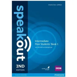 Speakout Intermediate 2nd Edition Flexi Students' Book 1 with MyEnglishLab Pack, Schulbücher von Antonia Wilson Clare