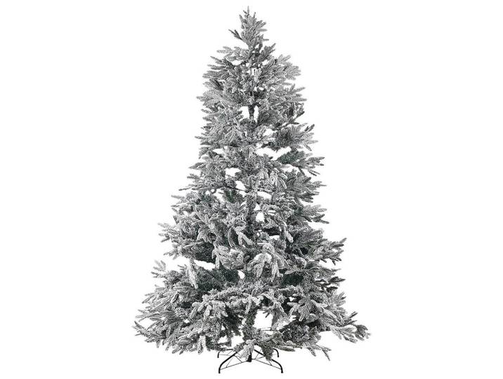 Beliani Weihnachtsbaum 240 cm Weiß Bassie, Kunststoff, 240 cm, Dekoration, Weihnachtsdekoration, Christbäume & Zubehör