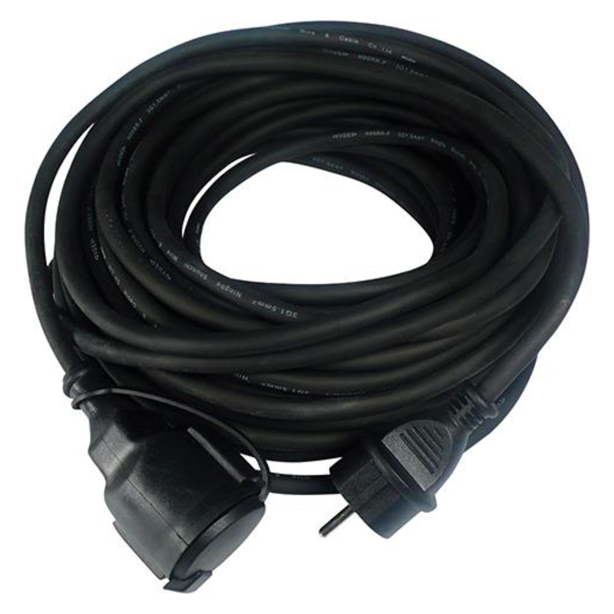 Fortis Verlängerungskabel H07RN-F3G1,5 25 Meter mit Stecker und Kupplung (25 m) (4317784735360)
