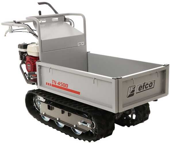 Efco TN 4500 - Motocarriola cingolata cassone estensibile - Portata 450Kg