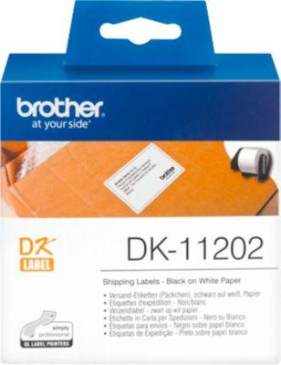 Brother Versand-Etiketten DK-11202, 62x100 mm, 300 Stück