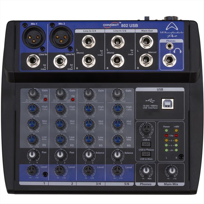 Wharfedale Connect 802 Usb (mixer)
