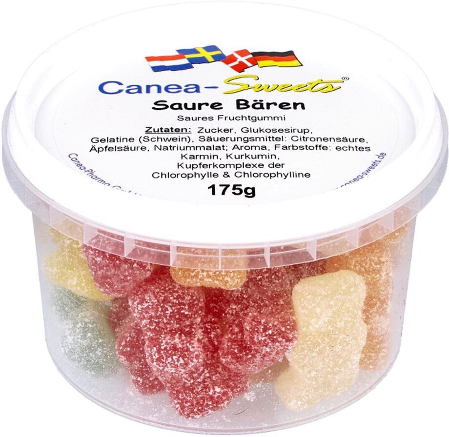 Saure Bären Bonbons