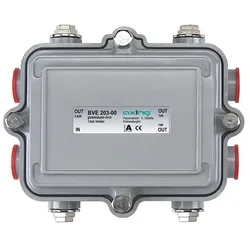Axing BVE203-00 3-fach Verteiler, 5 - 1006 MHz, Außenbereich BVE20300 BVE 203-00