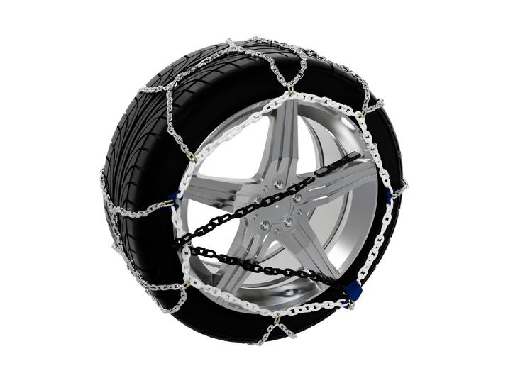 Schneeketten Werkthor 2er Set WT 40 2er Set , schwarz (bunt), Edelstahl, Schneeketten, Schneeketten