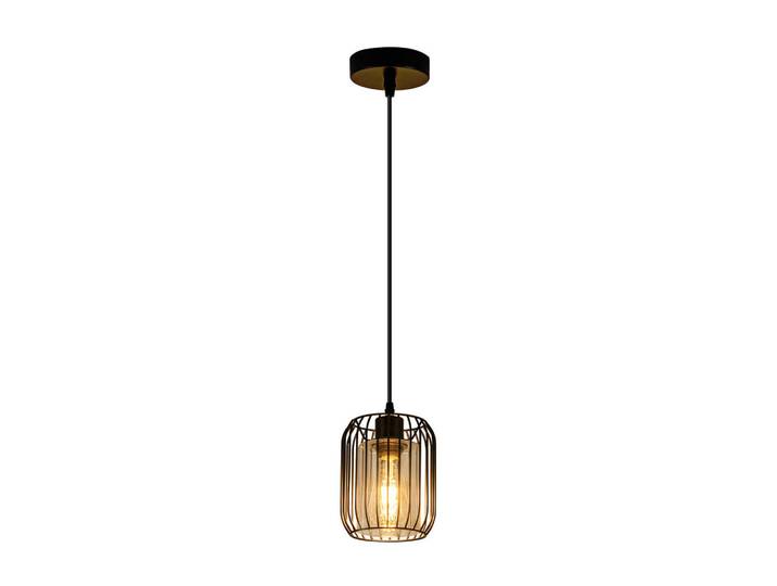 Nettlife Kronleuchter 10/8/150cm, Schwarz, Metall, E27, 10x150x8 cm, Lampen & Leuchten, Innenbeleuchtung, Hängeleuchten, Pendelleuchten