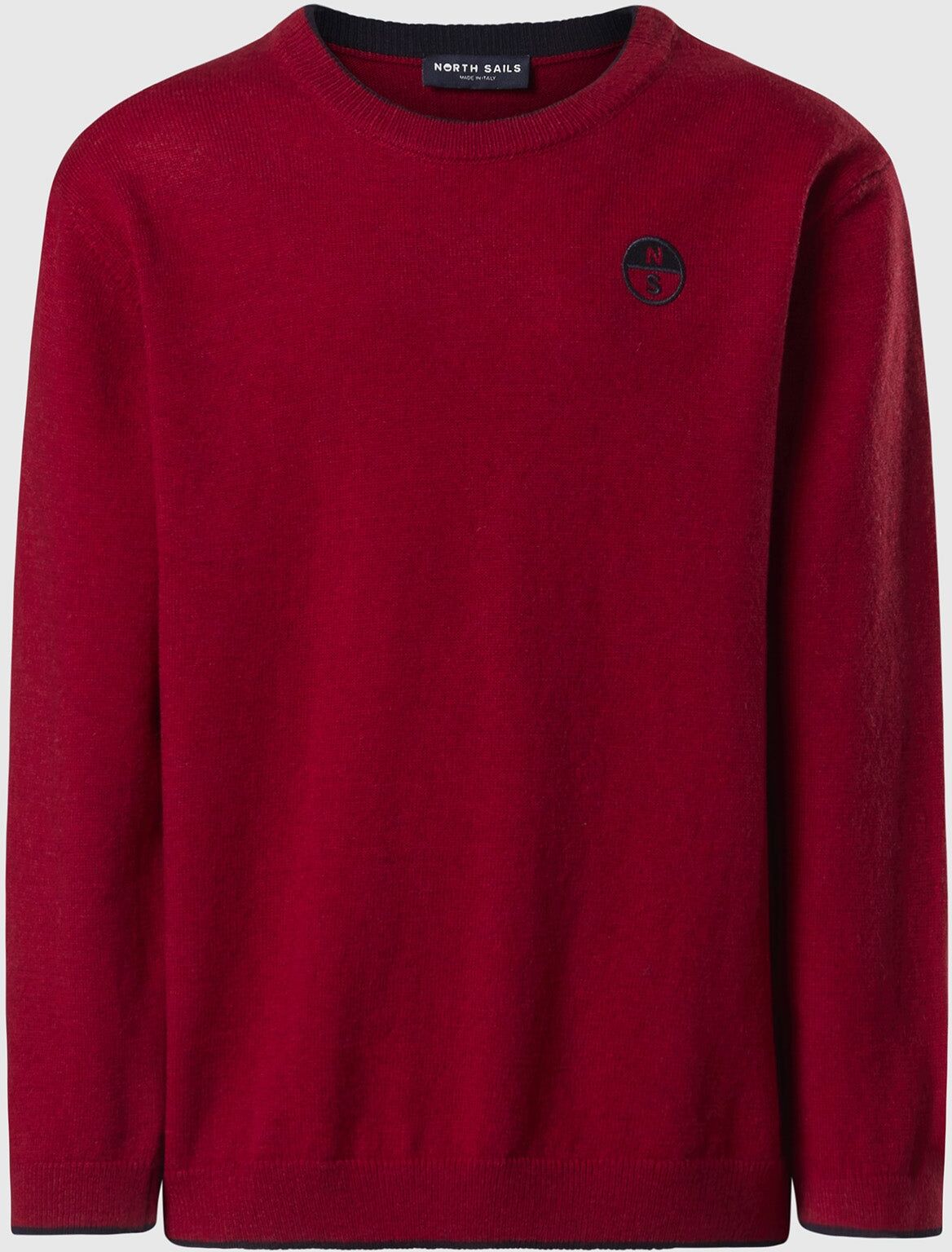 North Sails Pullover mit Logostickerei Red lava 8