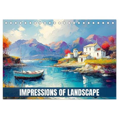 Impressions of landscape (Desk Calendar 2027 DIN A5 landscape), CALVENDO 12 Month DeskCalendar