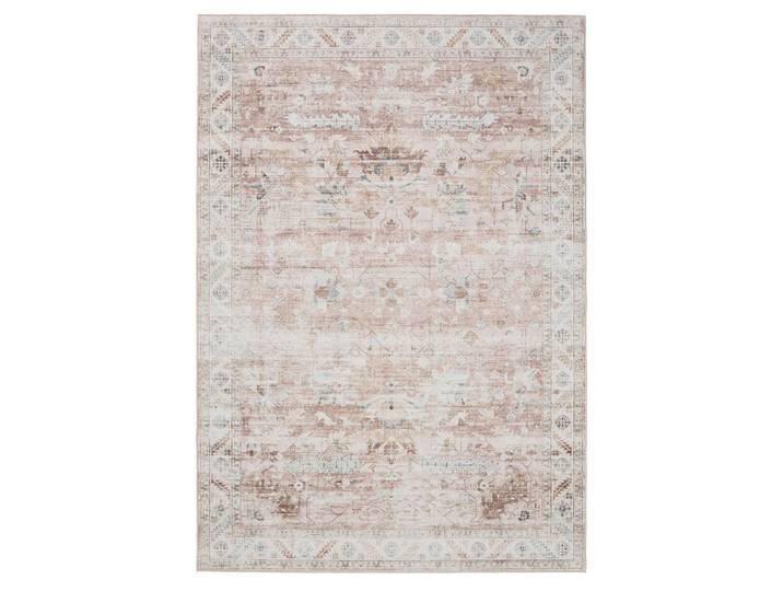 benuta Vintageteppich George waschbar Rosa 300/400 cm, Kunststoff, Vintage, Rechteckig, 300x400 cm, in verschiedenen Größen erhältlich, rutschfeste Unterfläche, waschbar, Teppiche & Böden, Teppich, Vintageteppich