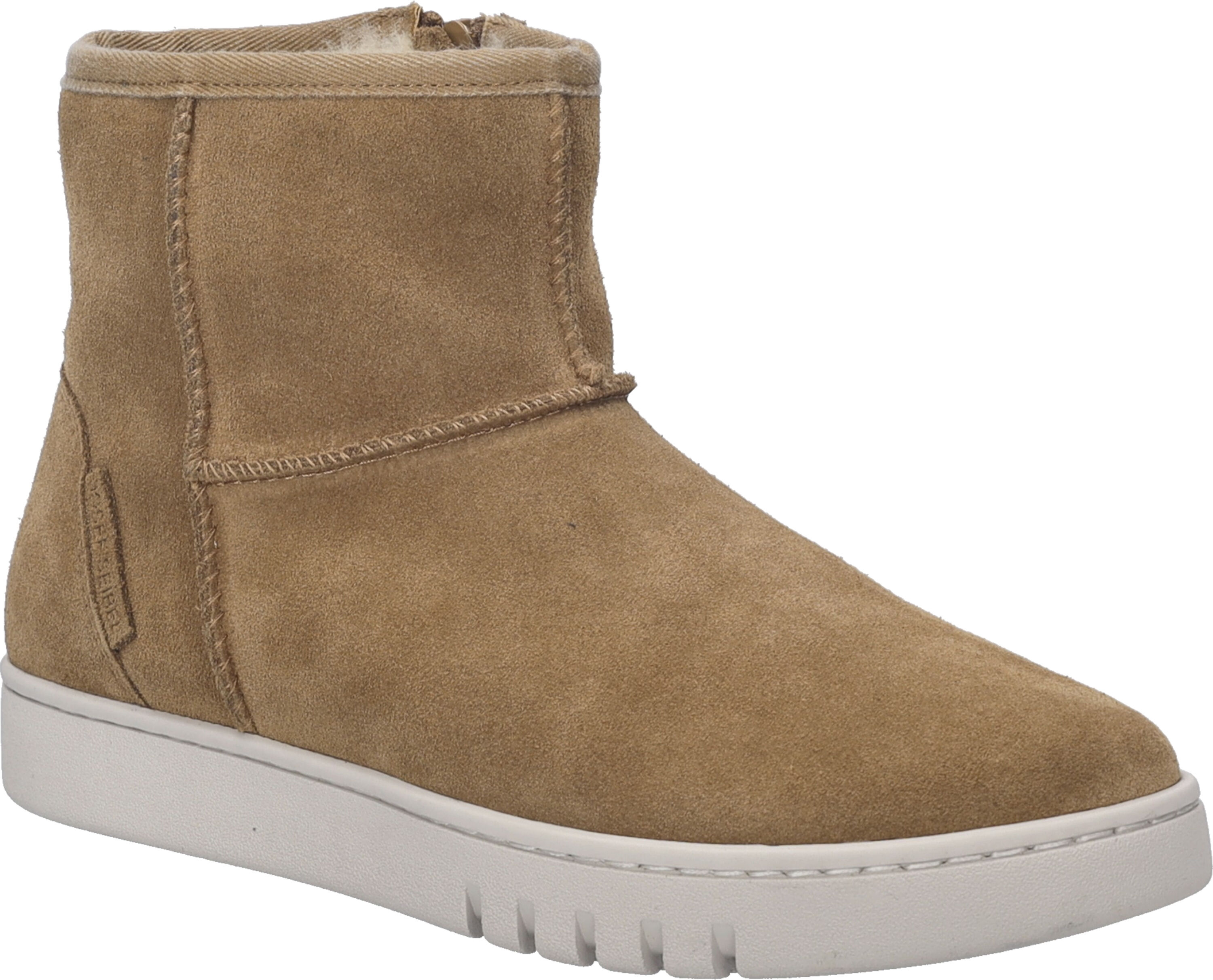 Stiefelette JOSEF SEIBEL "Jessie 09, camel", Damen, Gr. 39, braun (camel), Obermaterial: 100% Lammfell LF., Schuhe Stiefelette