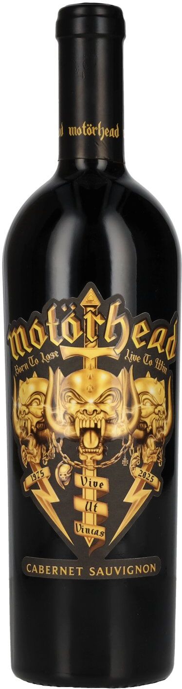 Motörhead Geesten Motörhead Born to Lose Live to Win Cabernet Sauvignon 2023 14% Vol. 0,75l