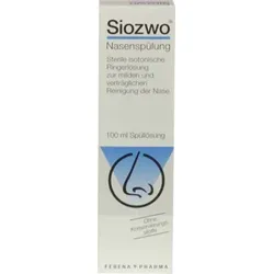SIOZWO Nasenspülung Konservierungsstofffrei 100 ml Spüllösung