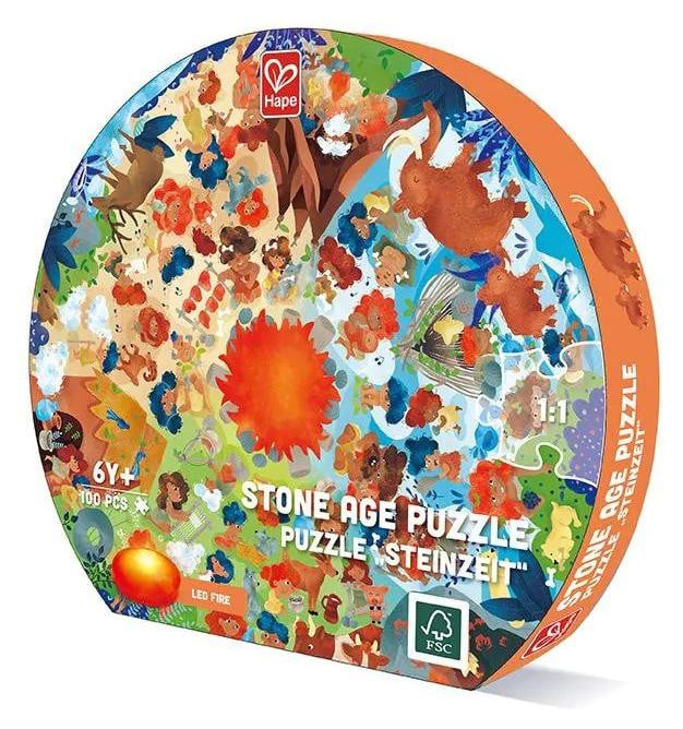 Hape Puzzel uit het stenen tijdperk