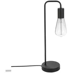 Atmosphera Tischlampe aus schwarzem Metall H46 -