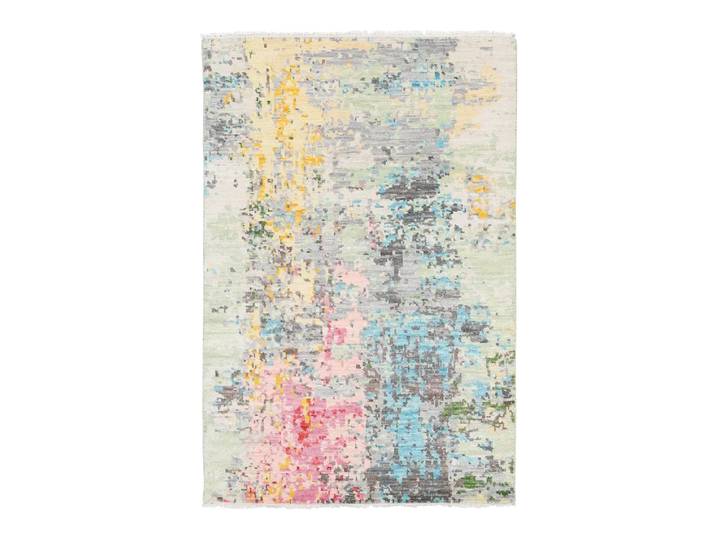 moderner Orientteppich Amaya, Byyu, multicolor, Schurwolle