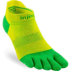 Injinji Herren Run Lightweight No-Show Zehensocken - 44,5-47 - Clover