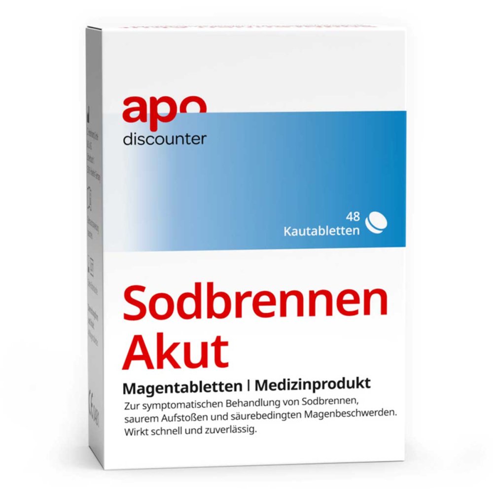 C. Hedenkamp GmbH & Co. KG Sodbrennen Akut Magentabletten von apodiscounter 18833077
