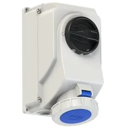 PCE 75252-9 CEE-Steckdose abschaltbar 32A 5p 9h IP66/IP67 752529