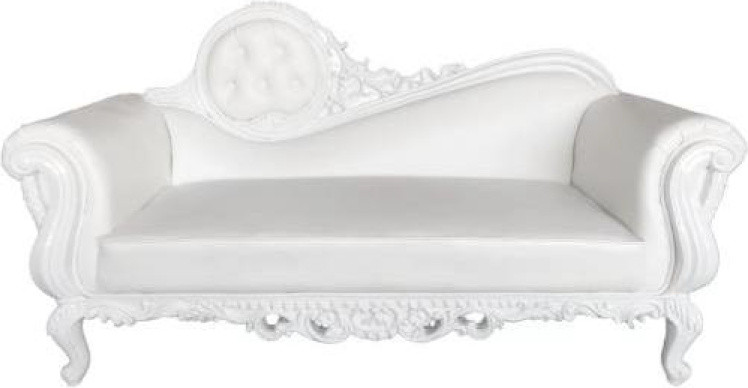 Liege Thron Chesterfield Chaiselongue Antieke Stijl met Fluwelen Bekleding