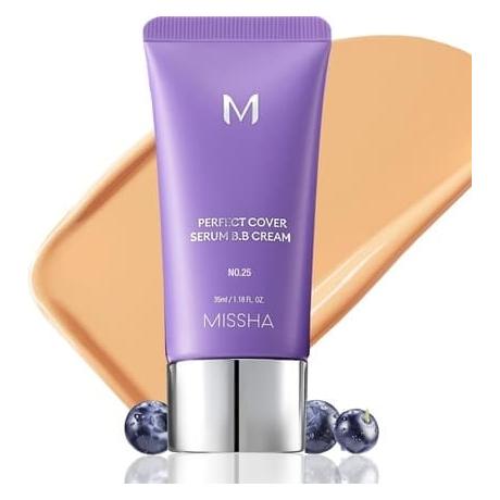 Missha M Perfect Cover Serum BB Cream 50 ml #25 Warm Beige (Warm Beige, 50 ml) (0000106752)