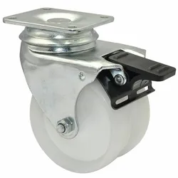 WAGNER® design yourself Apparate-Doppel-Lenkrolle ECO RO 3277 weiß