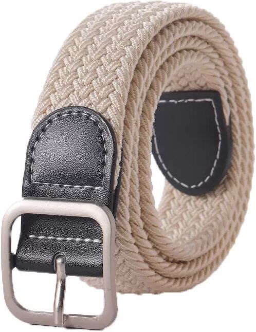 INF Ceinture extensible invisible pour jeans et pantalons - Ceinture élastique sans boucle de 2,5 cm Beige