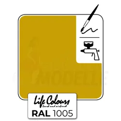 Elita Farben Life Colours RAL 1005 Honiggelb