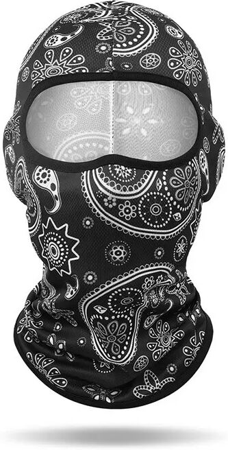INF Cagoule Imprimée en Maille - Doublure de Casque de Moto Respirante, Masque Amusant