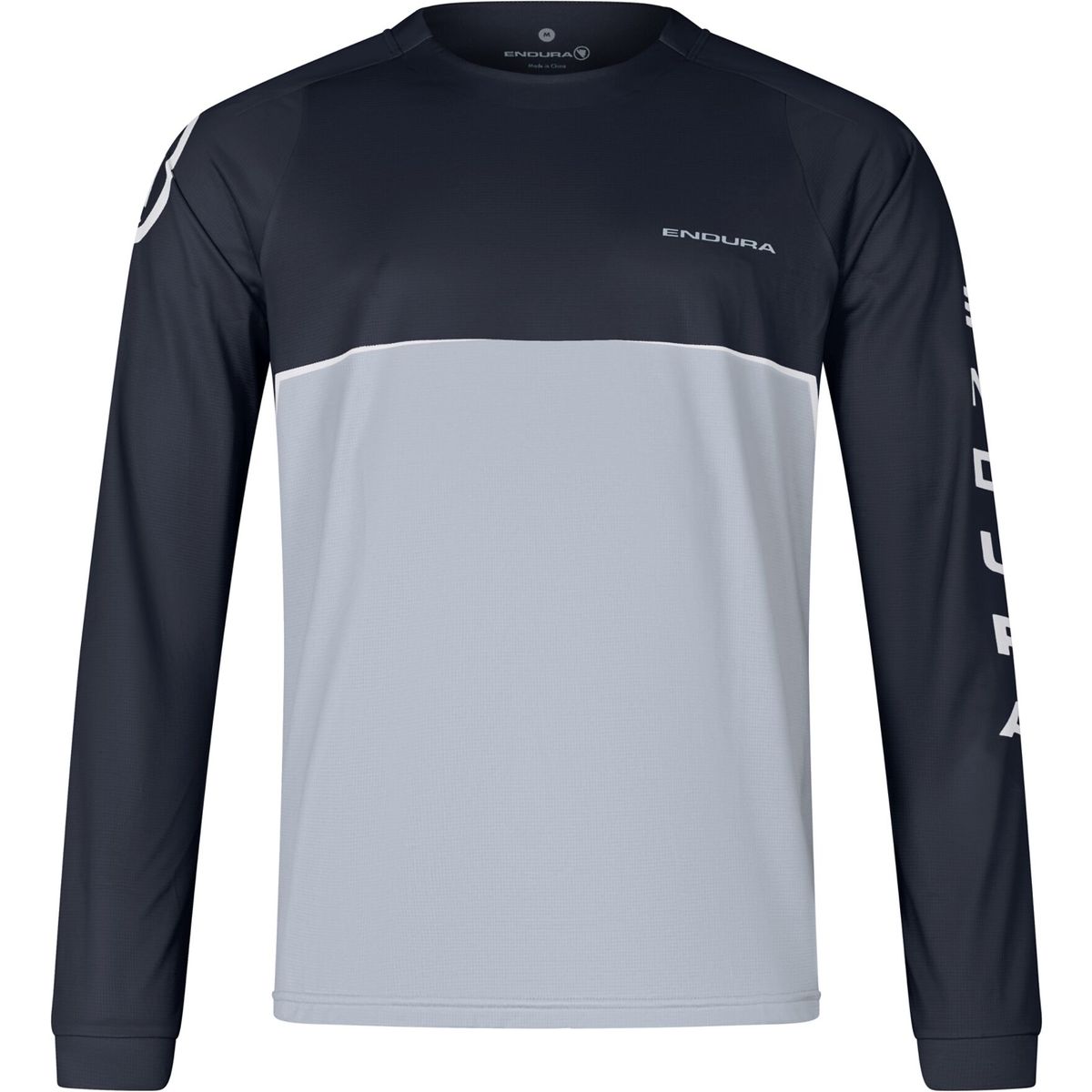 Endura Singletrack Core Printed Long Sleeve T black steel (BK) 2XL R-E5107-BK-2XL-black-steel