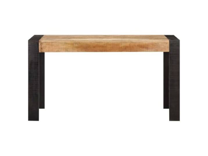 HKQWPBF Esstisch 140x70x76 cm Raues Mango-Massivholz Industriestil, Küche oder Esszimmer, Massivholz-Optik, langlebig, robust, verschleißfest