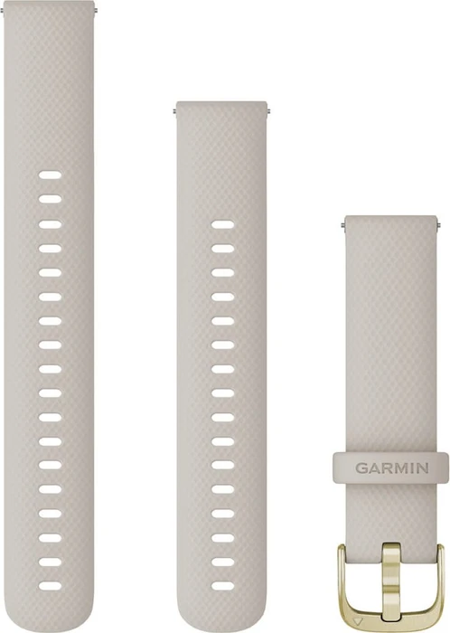 Garmin Quick Release (18 mm) Silikon, Light Sand - Light Gold