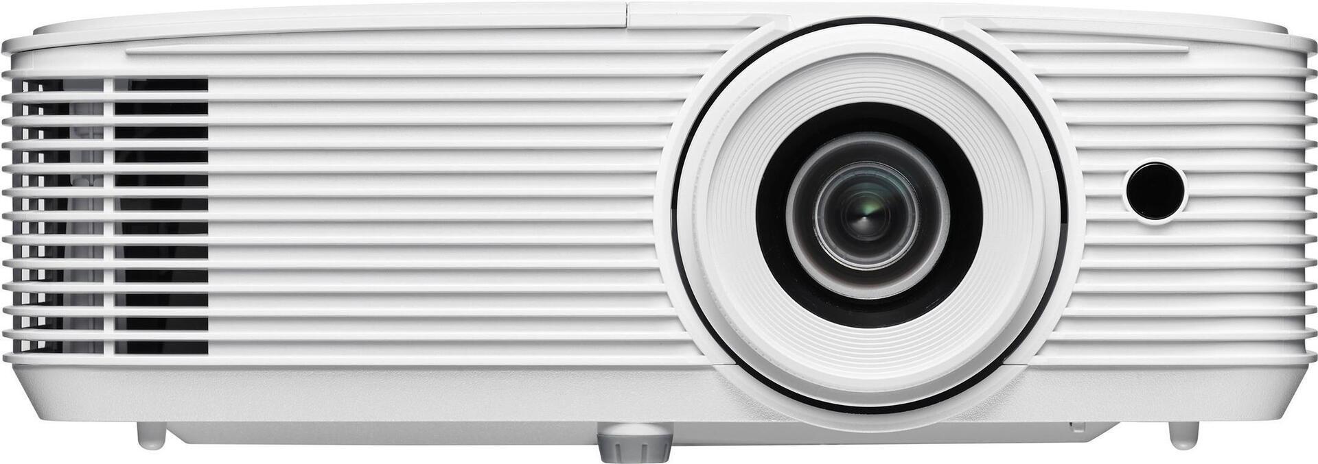 Optoma EH401 3D Tragbar DLP-Projektor - 16:9 - Weiß - Hoher Dynamikbereich (High Dynamic Range, HDR) - 22,000:1 Kontrastverhältnis - 4000 lm Helligkeit - Vorderseite - 1080p - 4000 Stunde(n) Normalmodus - 10000 Stunde(n) Economy-Modus - HDMI - USB - Presentation, Besprechung, Room, Klassenraum