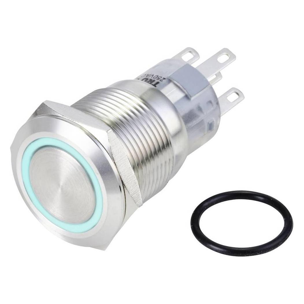 Tru Components Drucktaster Serie LAS1-AGQ-11E LED 24 V (TC-10090936)
