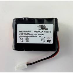 WEDICO-models Modellbau-Akkupack (NiMh) 12 V 2100 mAh AMP 2177-W
