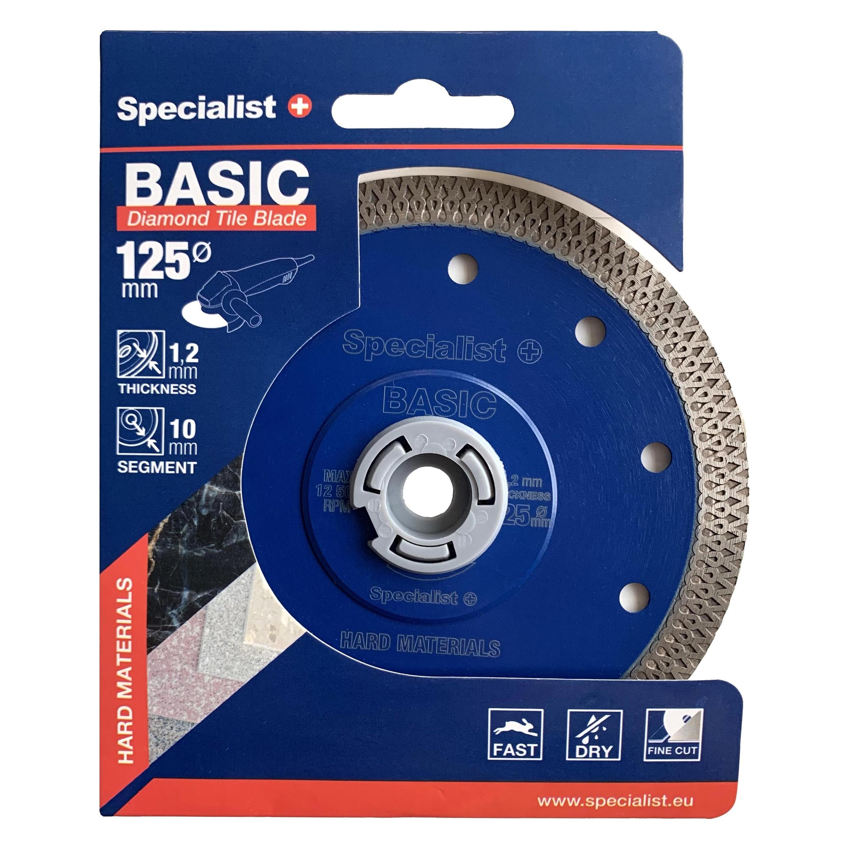 Bloomsbury Deim. disk. BRITVA Basic 125x1,2x22 mm (11/2-4125B)