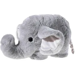 Heunec Kuscheltier  Elefant ¦ grau ¦ Maße (cm): B: 30 H: 17